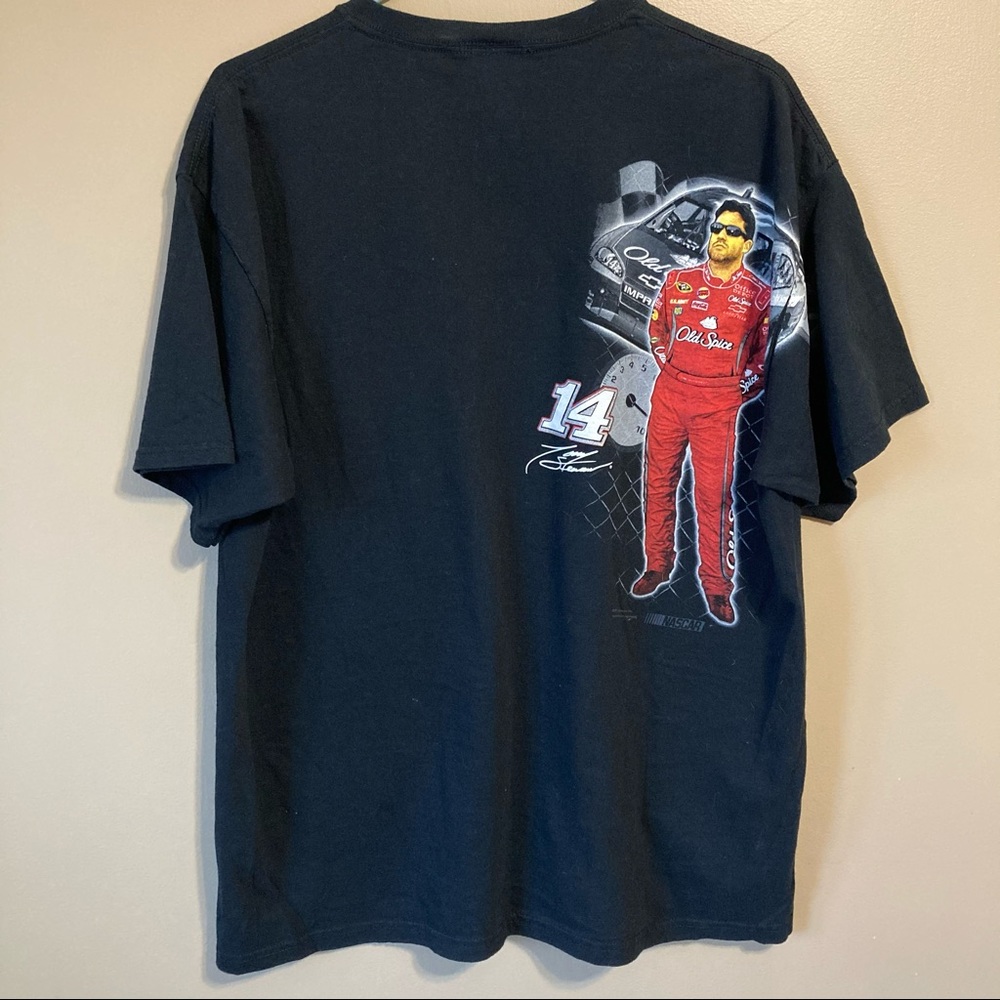 Classic Tony Stewart NASCAR Racing T Shirt XL (slightly faded)